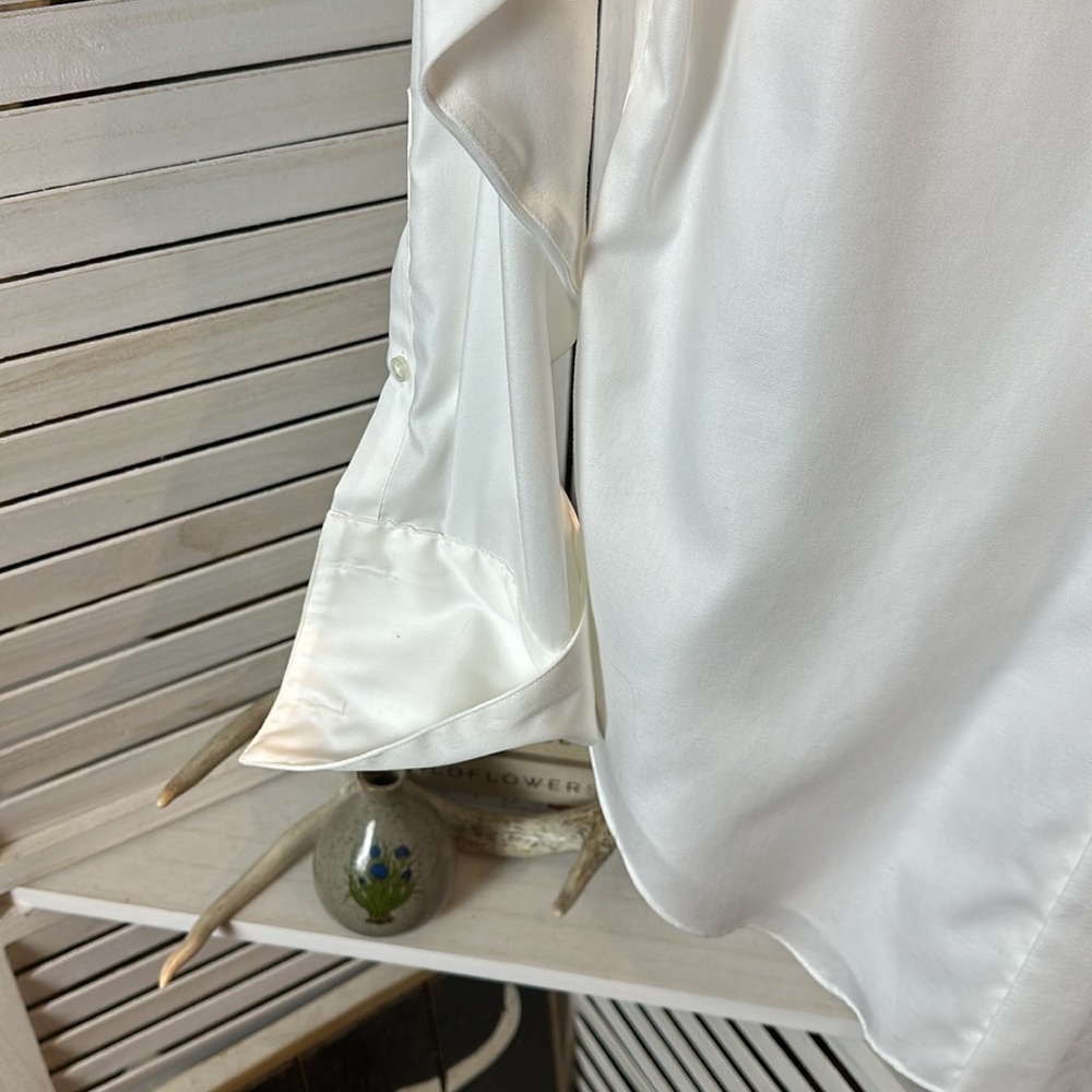 Calvin Klein White Dress Shirt - Picture 2 of 5